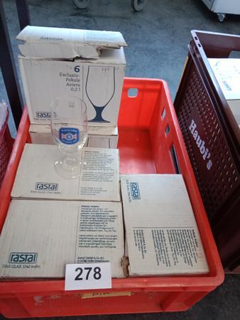 5 Karton Biergl�ser 0.2L