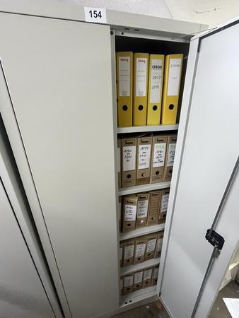 Metallschrank mit Doppelt�re, Breite 80cm, H�he 195cm, Tiefe 40cm