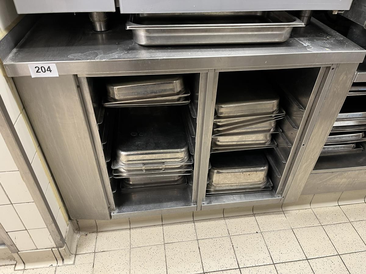 Edelstahl Unterbauschrank ca.106/90/75 cm?d=2026-03-09 20:11:30