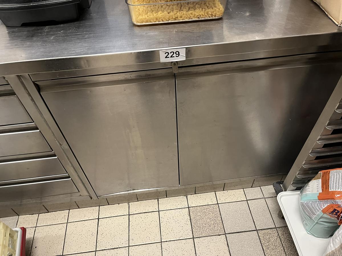 Edelstahl Arbeitsmodul inklusive Sp&uuml;lbecken mit Unterbauschrank 240/70/90 cm?d=2026-03-09 20:04:55