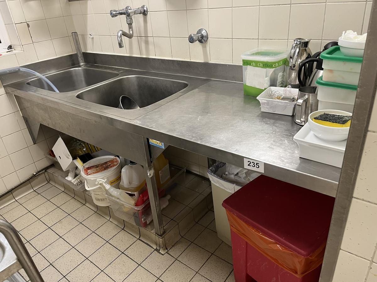 Edelstahl Sp&uuml;lbecken 2 teilig 50/50 cm ca. 230/70/90 cm?d=2026-03-09 20:05:37