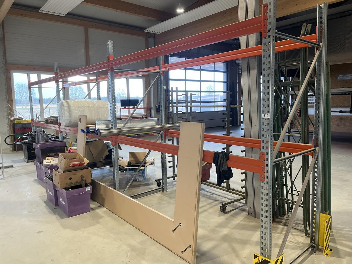 8.10 Laufmeter Schwerlast-Palettenregale, 110/275 cm, kaum gebraucht?d=2026-03-07 00:42:50