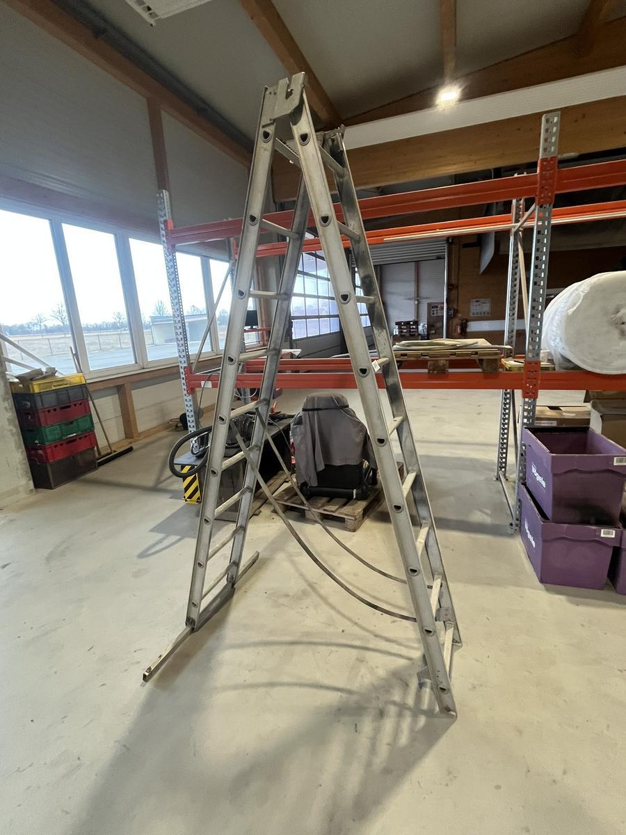 Alustehleiter 9 stufig