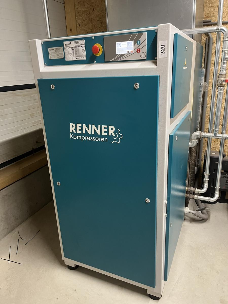 RENNER Kompressoranlage RSF PRO 45 400V/50 HZ, 3Ph, Bj. 2021, 45 kW, 8540 l/h, siehe Pr&uuml;fschild, frequenzgeregelt?d=2026-03-07 00:49:21