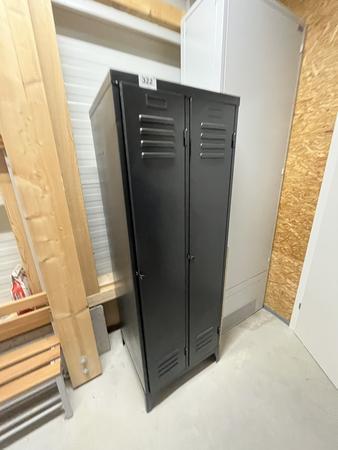 3 St�ck Umkleideschr�nke, 2 teilig, 60/50/180 cm