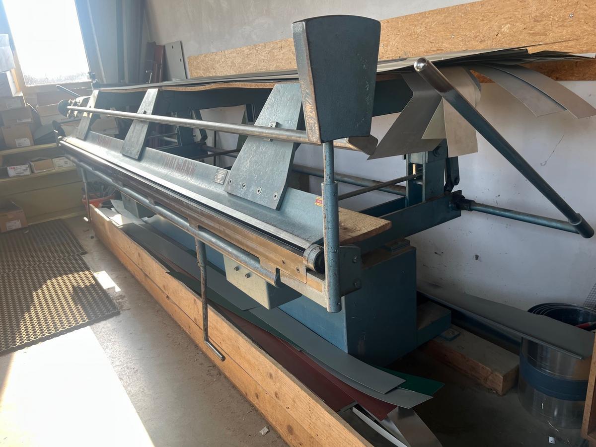 THALMANN Abkantmaschine Standard 72 - 4.1 m 90/180 Grad 1.00 - 1.50 mm
