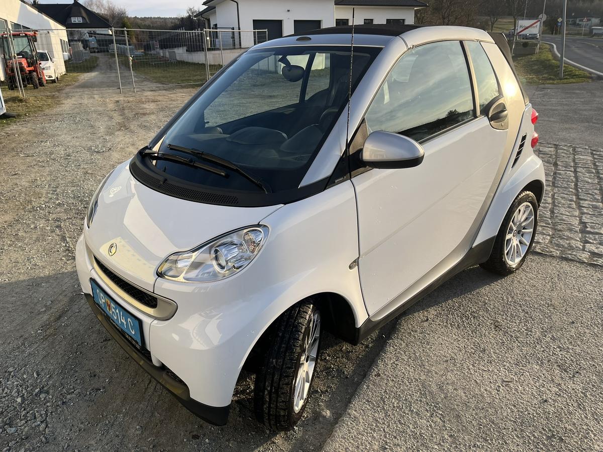 Smart Fortwo Cabrio passion micro hybrid softouch, BJ 07/2010, grau, Benzin, 52 kW, ca. 111.100KM?d=2026-03-09 20:02:19