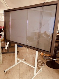 Plasma Monitor NEC PX-61 XM3G, auf fahrbarem Gestell, fuktionsf�hig