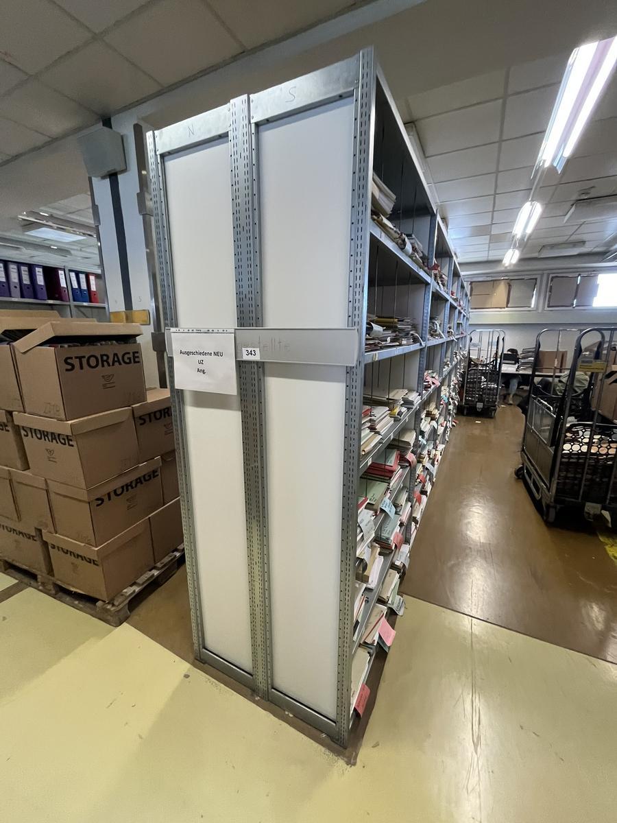 8.4 Laufmeter Doppelregale 40/40 breit, 225 cm hoch 6 Fachebene?d=2026-03-16 01:15:58