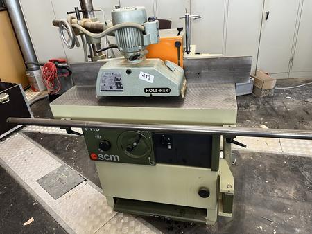 SCM Tischfr�se 110 A mit HolzHer Vorschub, 380 V, ca. 550 kg, ohne Fr�ser