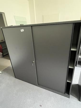 HALI Aktenschrank mit Schiebet�ren 160x150 cm 4 Ordnerh�hen