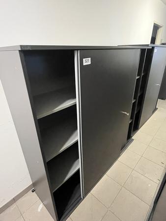 HALI Aktenschrank mit Schiebet�ren 160x150 cm 4 Ordnerh�hen