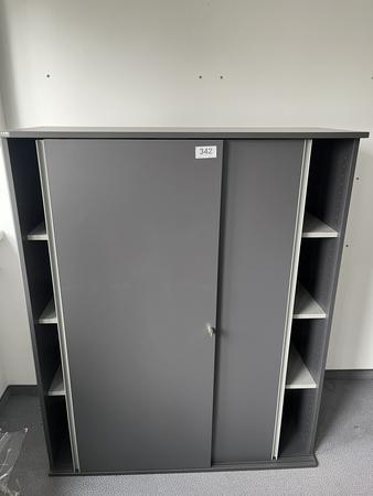 HALI Aktenschrank mit Schiebet�ren 120x150 cm 4 Ordnerh�hen