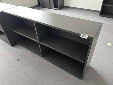 HALI offener Aktenschrank 2 Ordnerh�hen 160/35/85  cm