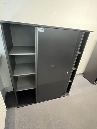 HALI Aktenschrank mit Schiebet�ren 120x150 cm 4 Ordnerh�hen