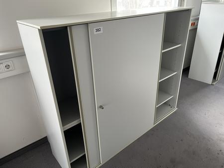 HALI Aktenschrank mit Schiebet�ren 160x120 cm 3  Ordnerh�hen