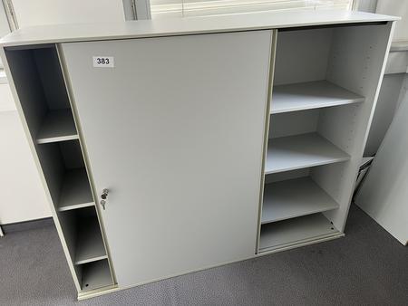 HALI Aktenschrank mit Schiebet�ren 160x120 cm 3 Ordnerh�hen