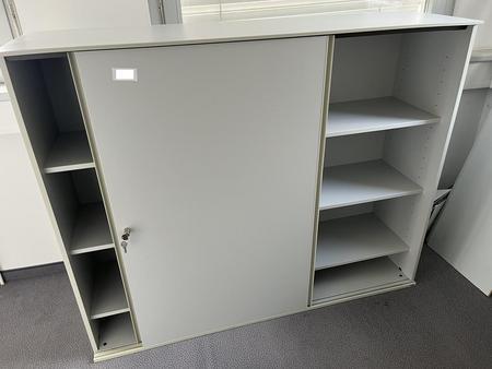 HALI Aktenschrank mit Schiebet�ren 160x120 cm 3 Ordnerh�hen