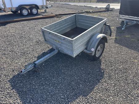 Pongratz Anh�nger, Typ 125, BJ 1992, EG 95kg, Innenbreite: 95cm, Innenl�nge: 122cm