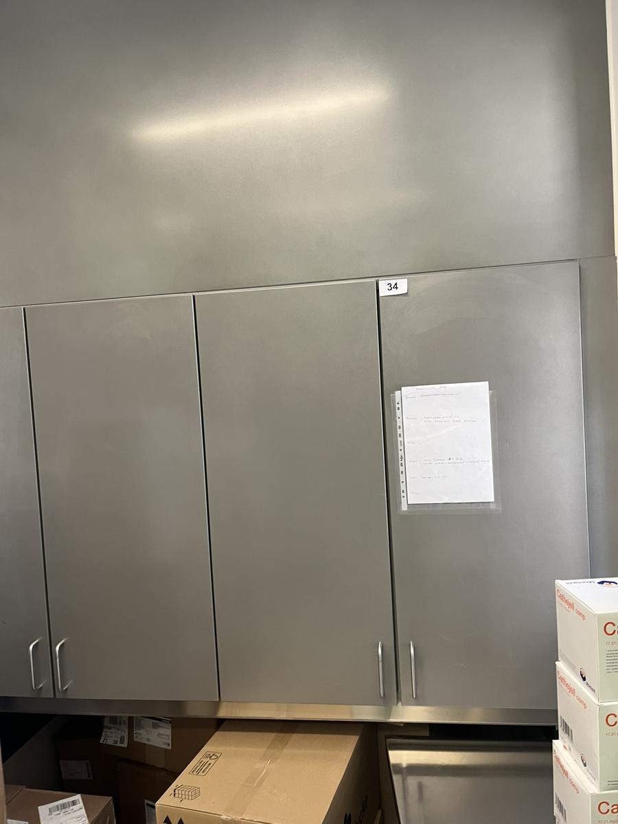 Edelstahl Schrankverbau mit Unterbau, 200x70x205cm?d=2026-03-25 09:45:14