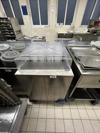 Tellerstapler elektrisch beheizt ca. 90/65/90 cm