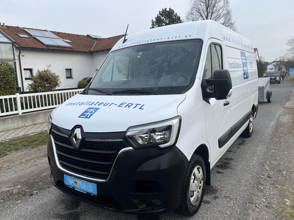 LKW RENAULT Master L2H2 dCi 150, BJ 04/2024, Diesel, 110 kW, wei&szlig;, 3 Sitzpl&auml;tze, ca. 42.500 KM