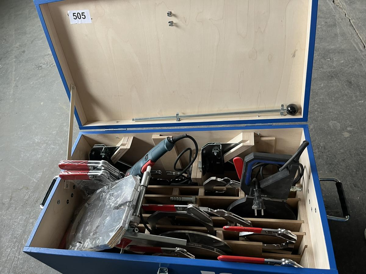 GEBERIT Schwei&szlig;maschine neu Universal d40-315 komplette Set mit Koffer