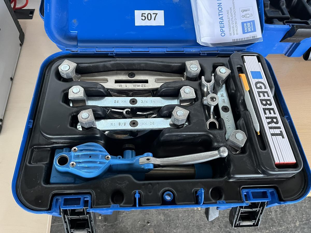 GEBERIT Handbiegezangenset im Koffer ML 16/20/25/26/32