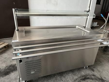 RIEBER Kühlbuffet mit Aggregat steckerfertig Modular - mobil 160/110/127 cm RIEBER Kühlbuffet mit Aggregat steckerfertig Modular - mobil 160/110/127 cm