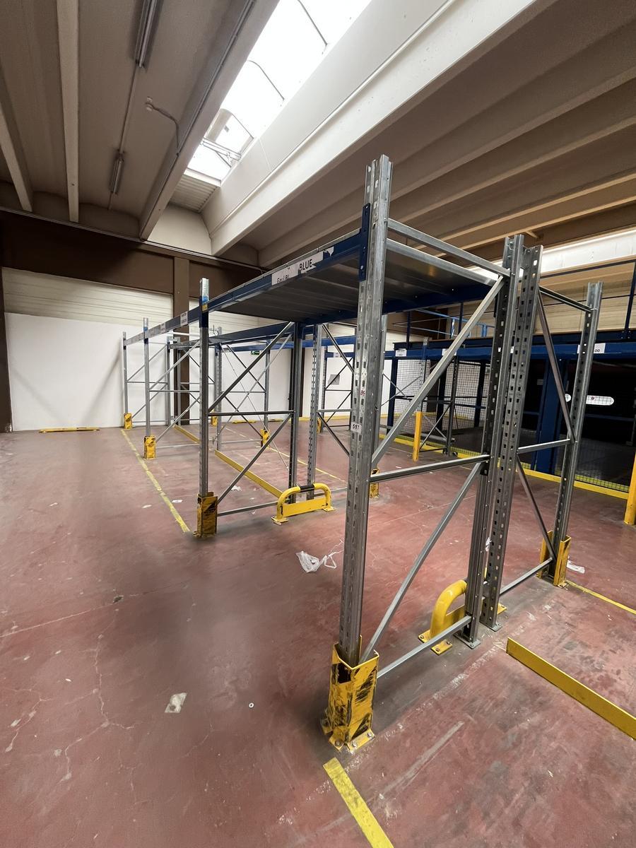 ca. 21 lfm BITO Schwerlastregal mit 8 Stehern = 7 Felder  6 x 3 m ?d=2026-03-30 20:19:31