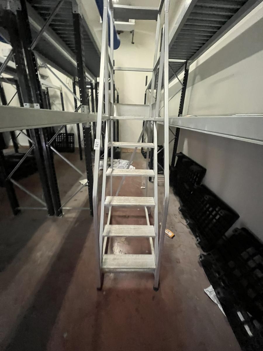 Aluleiter-Turm Standh&ouml;he ca. 155 cm 