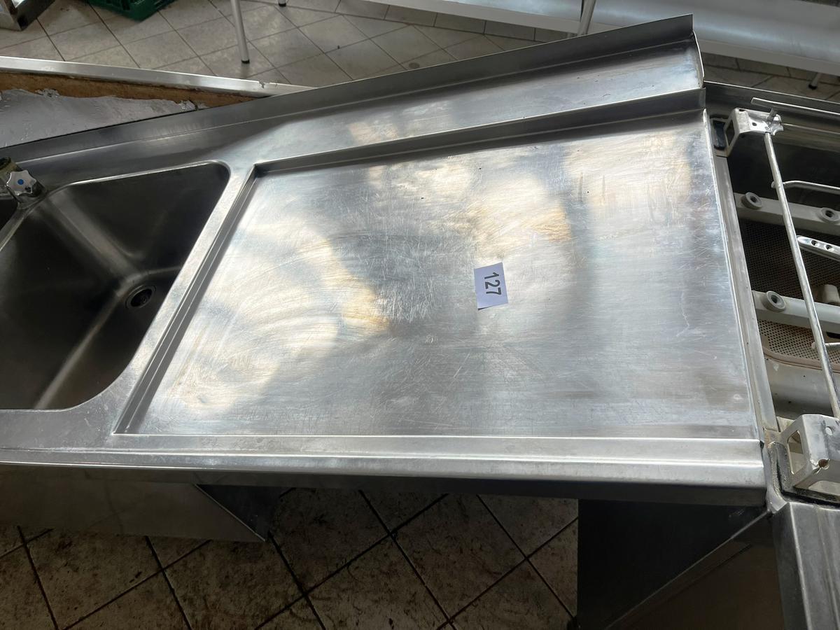 Edelstahl Sp&uuml;ltischmodul mit Doppelbecken, ca. 177x70cm, Beckengr&ouml;&szlig;e 45x45cm?d=2026-03-30 20:45:49