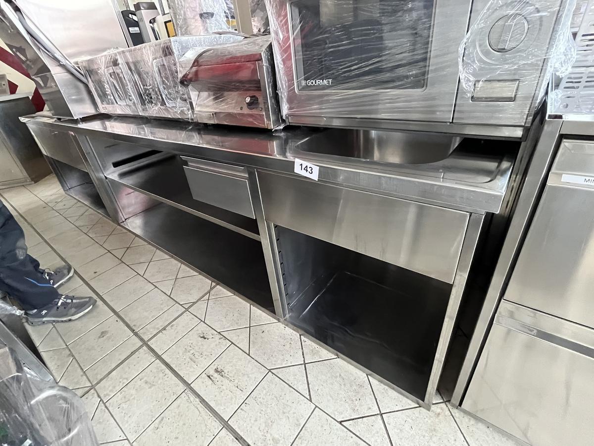 Edelstahlmodul mit Lade und Salatk&uuml;hlung, Becken mit Abdeckung, 353x70x75cm, Salatk&uuml;hlung ca. 65x45, Aggregat extern?d=2026-03-30 20:47:05