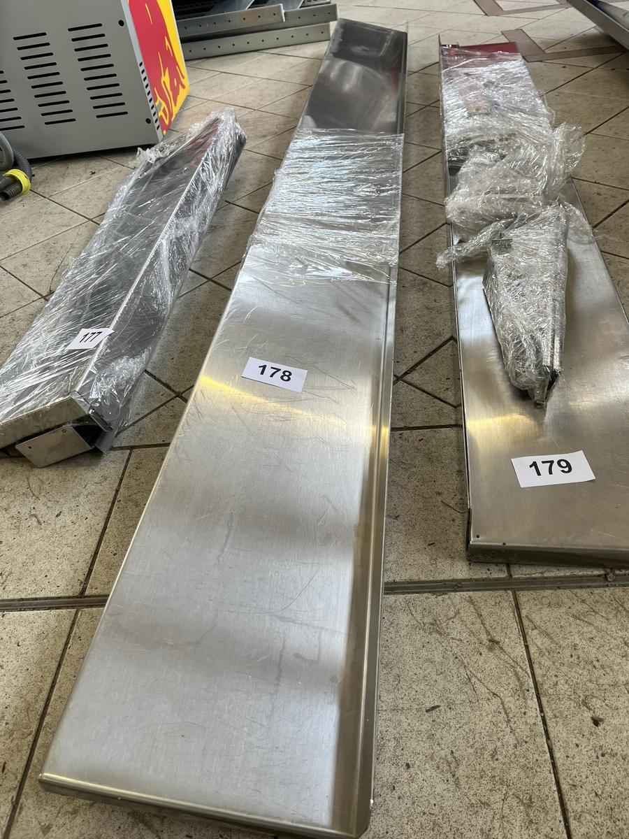 Edelstahlwandregal, ca. 215x21cm?d=2026-03-30 22:22:29