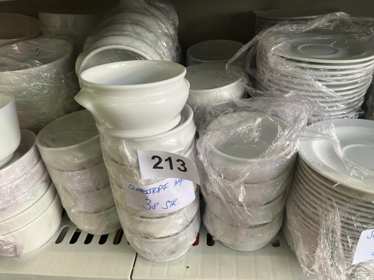 38 Stk. Suppentassen, gro&szlig;, 11.5cm DM