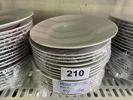 54 Stk. Pastateller, oval, 31cm DM 54 Stk. Pastateller, oval, 31cm DM