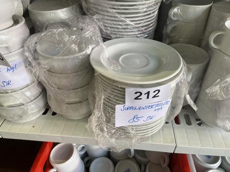 85 Stk. Suppentassen Untersetzer 16cm 85 Stk. Suppentassen Untersetzer 16cm