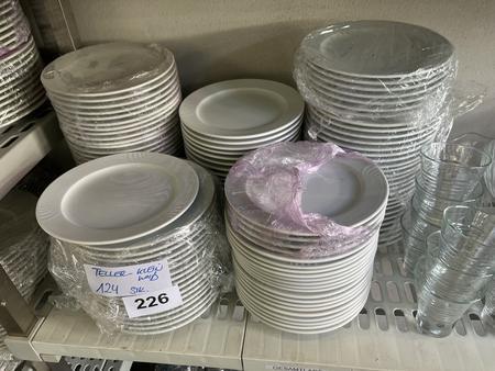 124 Stk. Dessertteller, 24cm DM 124 Stk. Dessertteller, 24cm DM