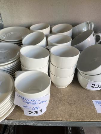 20 Stk. Capuccino Untersetzer 20 Stk. Capuccino Untersetzer