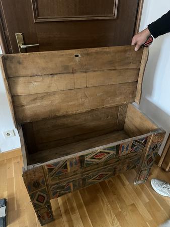 Bauerntruhe, 97 x 46 x 65 Bauerntruhe, 97 x 46 x 65