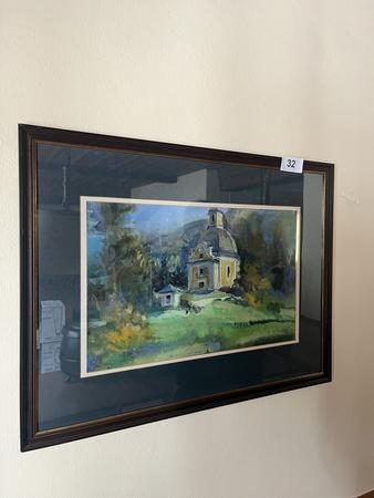 Bild, Stille Nacht Kapelle Böck Stein, 80 x 60 Bild, Stille Nacht Kapelle Böck Stein, 80 x 60