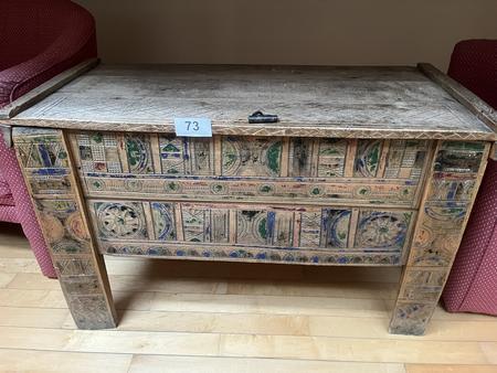 Bauerntruhe, 98 x 50 x 63 Bauerntruhe, 98 x 50 x 63