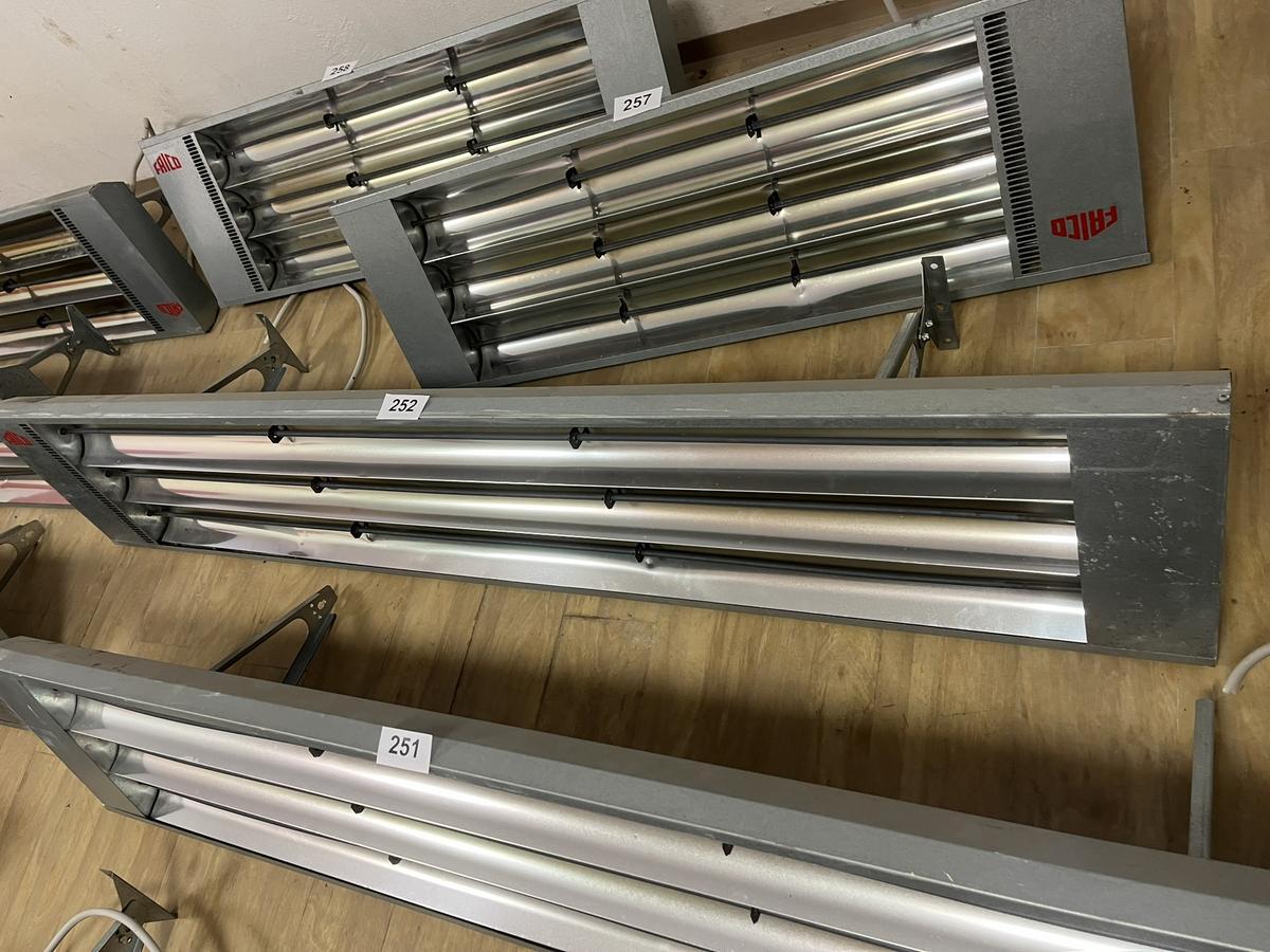 Frico 6000 Watt Heizstrahler f&uuml;r Wandmontage, 188x40cm