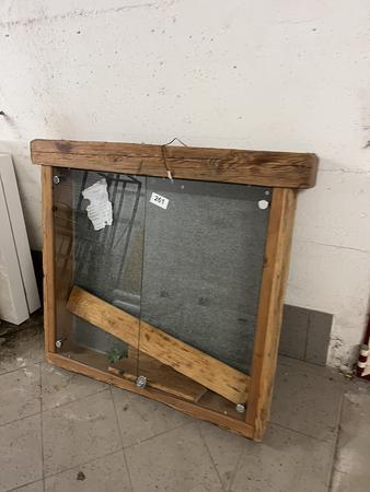 Altholz Schaukasten 116x16x103cm Altholz Schaukasten 116x16x103cm