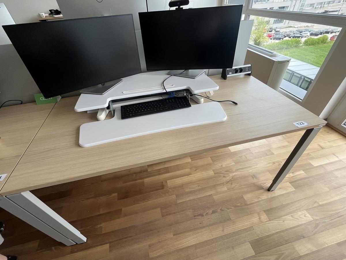 BENE Schreibtisch mit R&uuml;ckwand 160 x 80 cm?d=2026-04-30 18:03:16