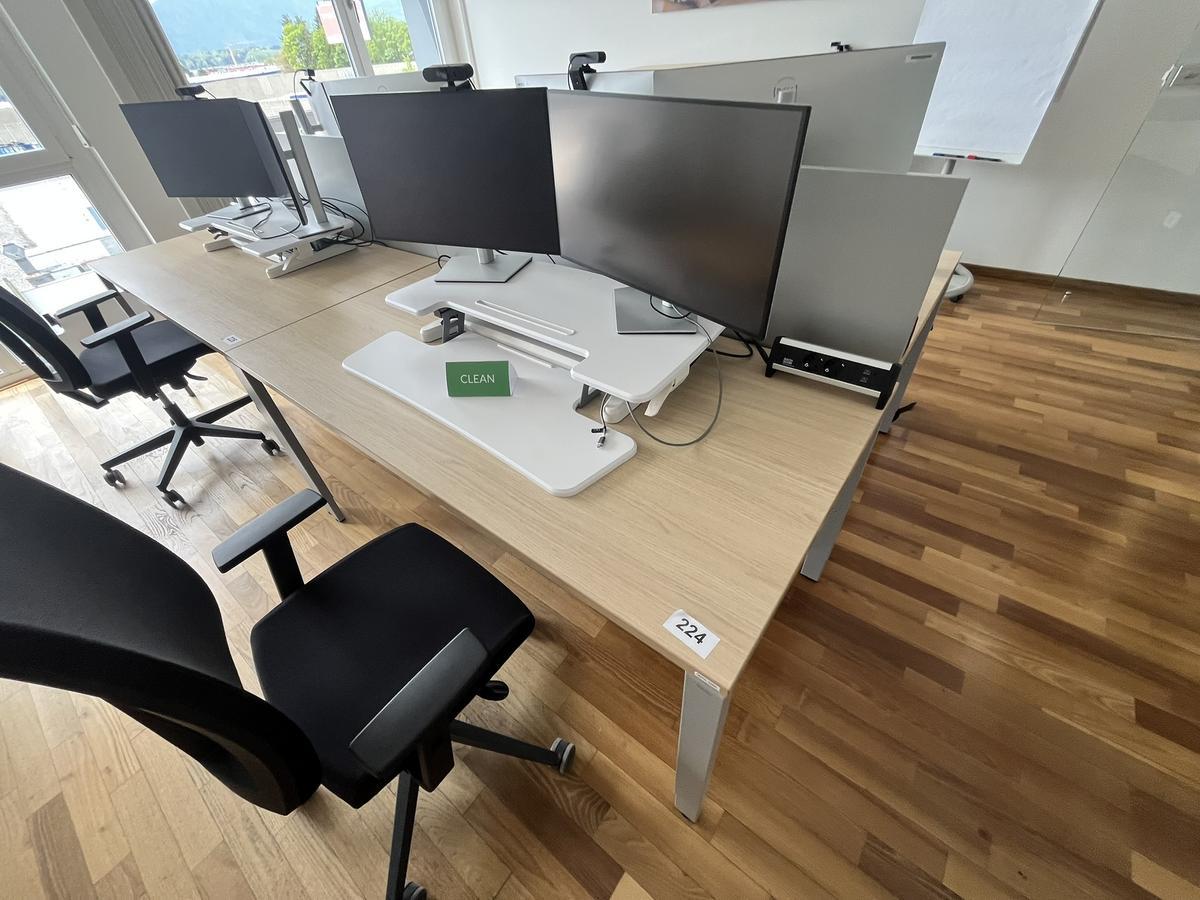 BENE Schreibtisch mit R&uuml;ckwand 160 x 80 cm?d=2026-04-30 19:23:24