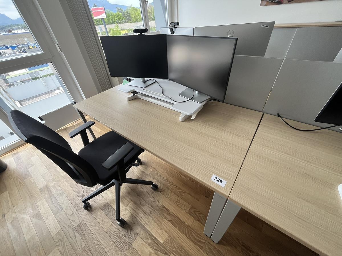 BENE Schreibtisch mit R&uuml;ckwand 160 x 80 cm?d=2026-04-30 19:22:16