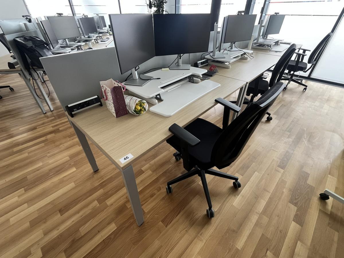 BENE Schreibtisch mit R&uuml;ckwand 160 x 80 cm?d=2026-04-30 18:03:16