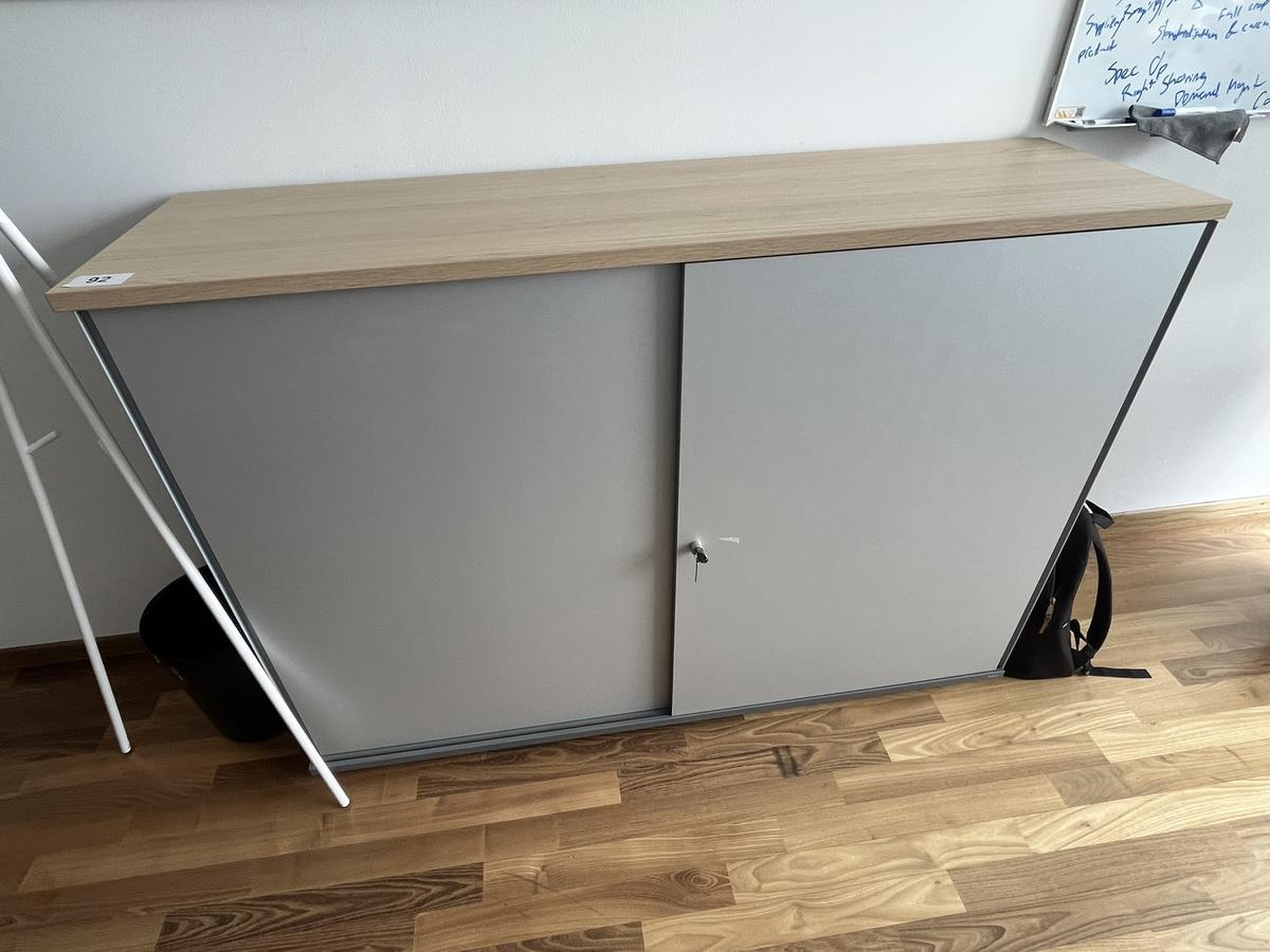 Aktenschrank BENE 160x110 cm 3 Ordnerh&ouml;hen mit Schiebet&uuml;ren
