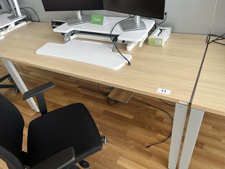 BENE Schreibtisch ohne R�ckwand 160 x 80 cm